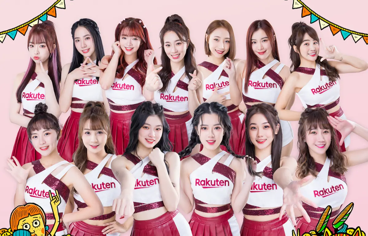 ▲15位「啦啦隊女神」樂天女孩，將參與火球祭串場演出。（圖／夥球擊提供）