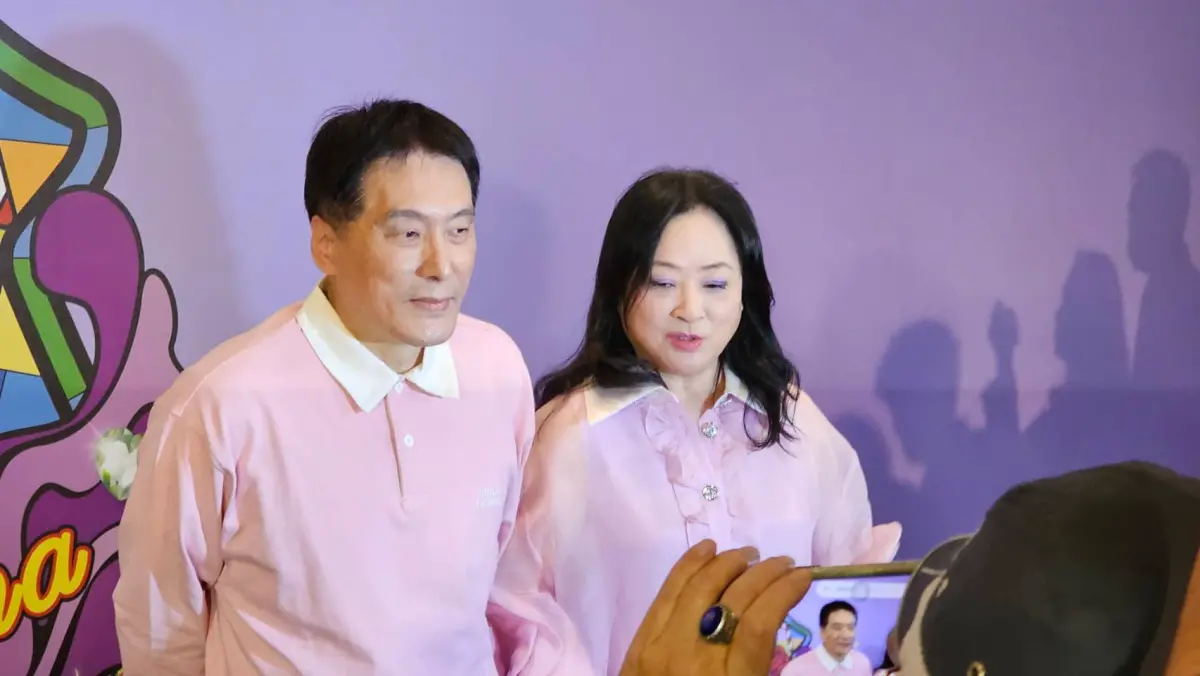 ▲外界關注誠品信義店租約到期後，統一要如何規劃？統一集團美麗事業董事長高秀玲透露，取名Dream Plaza。（圖／記者許家禎攝，2023.11.17）