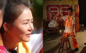 郭子乾錄影險釀火災!跨鼓訓練蠟燭差點燒屁股 劉香慈淚灑現場