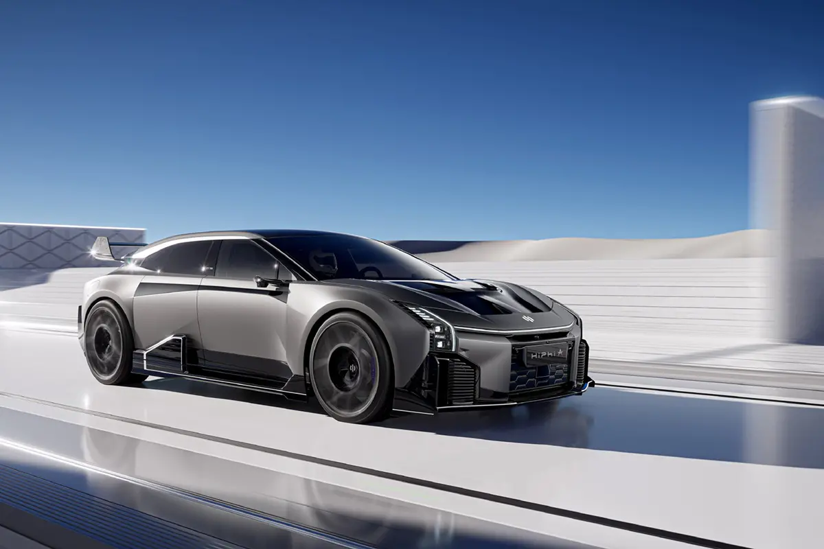 ▲ 中國電動超跑又一款，1305匹馬力高合HiPhi A廣州車展亮相 