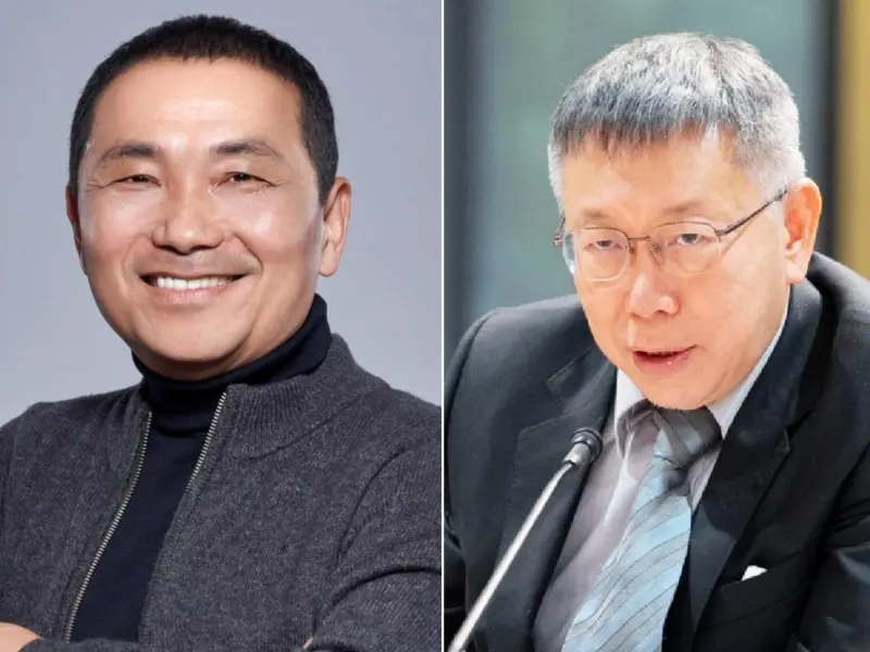 ▲先不論讓幾%的問題的話,採用的6家民調當中,「柯侯配」有五份都贏過「侯柯配」支持度。(圖/翻攝柯文哲、侯友宜臉書)