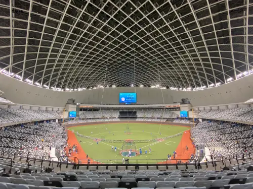 ▲2023亞錦賽台北大巨蛋開放1.7萬席座位。（圖／記者陳明中攝）