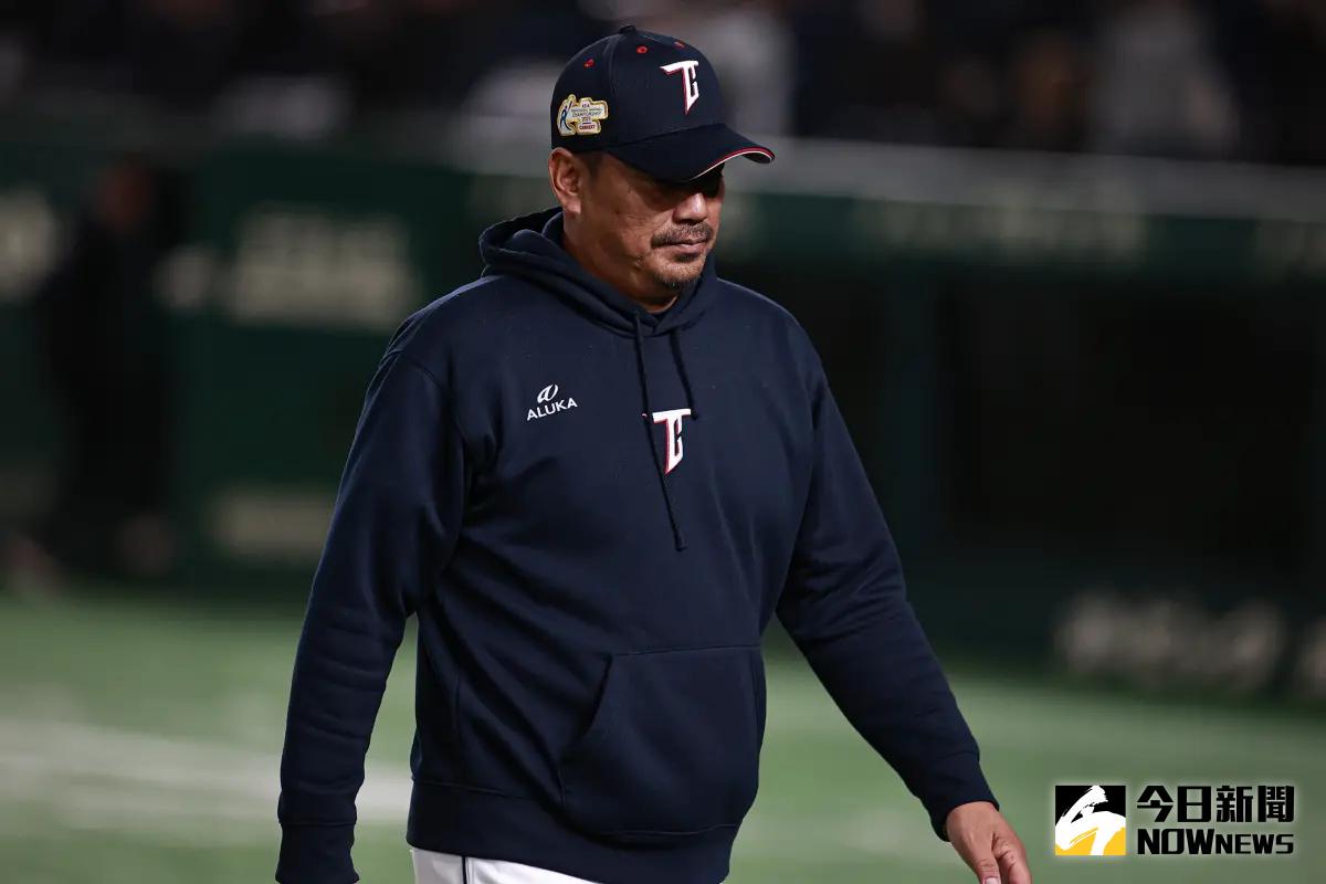 ▲2023亞冠賽中華隊總教練陳金鋒。（圖／記者葉政勳攝 , 2023.11.18）