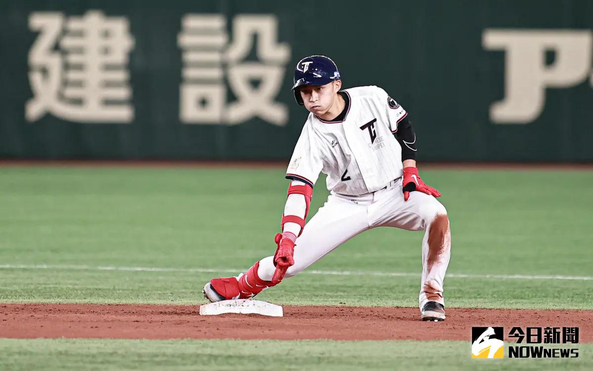 ▲2023亞冠賽中華隊外野手郭天信獲選最佳九人。（圖／記者葉政勳攝 , 2023.11.19）