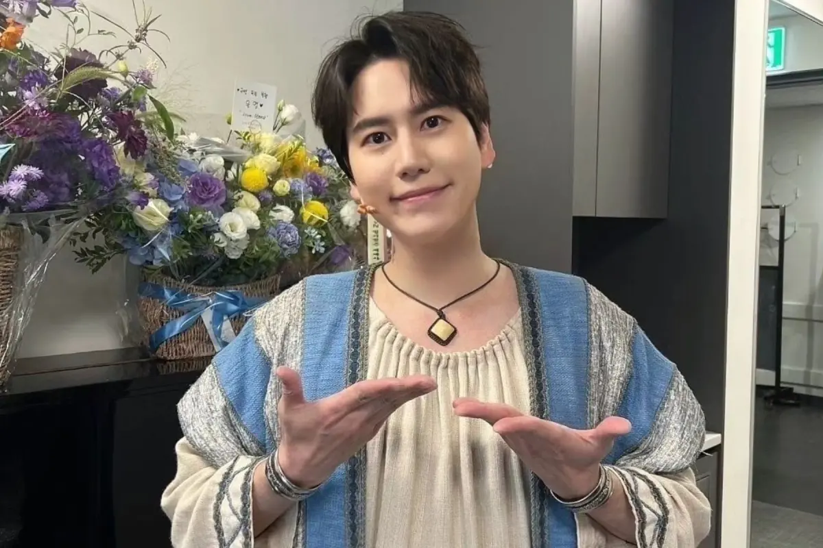 ▲女子持刀闖入化妝間，圭賢想要制止卻也被擊傷。（圖／圭賢IG）