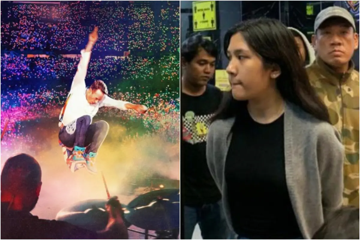 ▲一名印尼女子將Coldplay的100張假門票重複兜售8000次，並騙取超過三千萬的鉅款。（圖／左圖翻攝自Live Nation Taiwan 理想國，右圖翻攝自X）