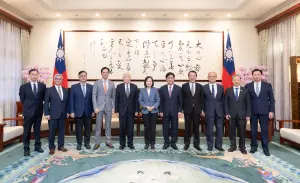 接見APEC代表團　蔡英文勉：持續發揮台灣優勢、促區域進步發展
