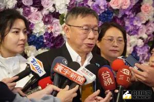 以民眾黨身分拚戰到底!柯文哲:為什麼要故意選比較難選的?