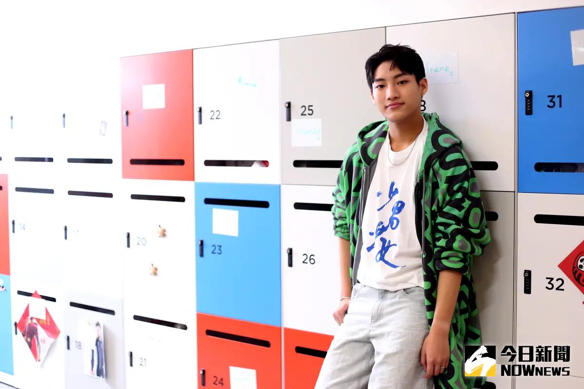 ▲胡語恆在《少男少女》中將銀幕初吻獻給管罄，入圍金馬獎最佳新人獎，15歲才拿第一支手機曝光超嚴厲家教。（圖／記者吳翊緁攝影）