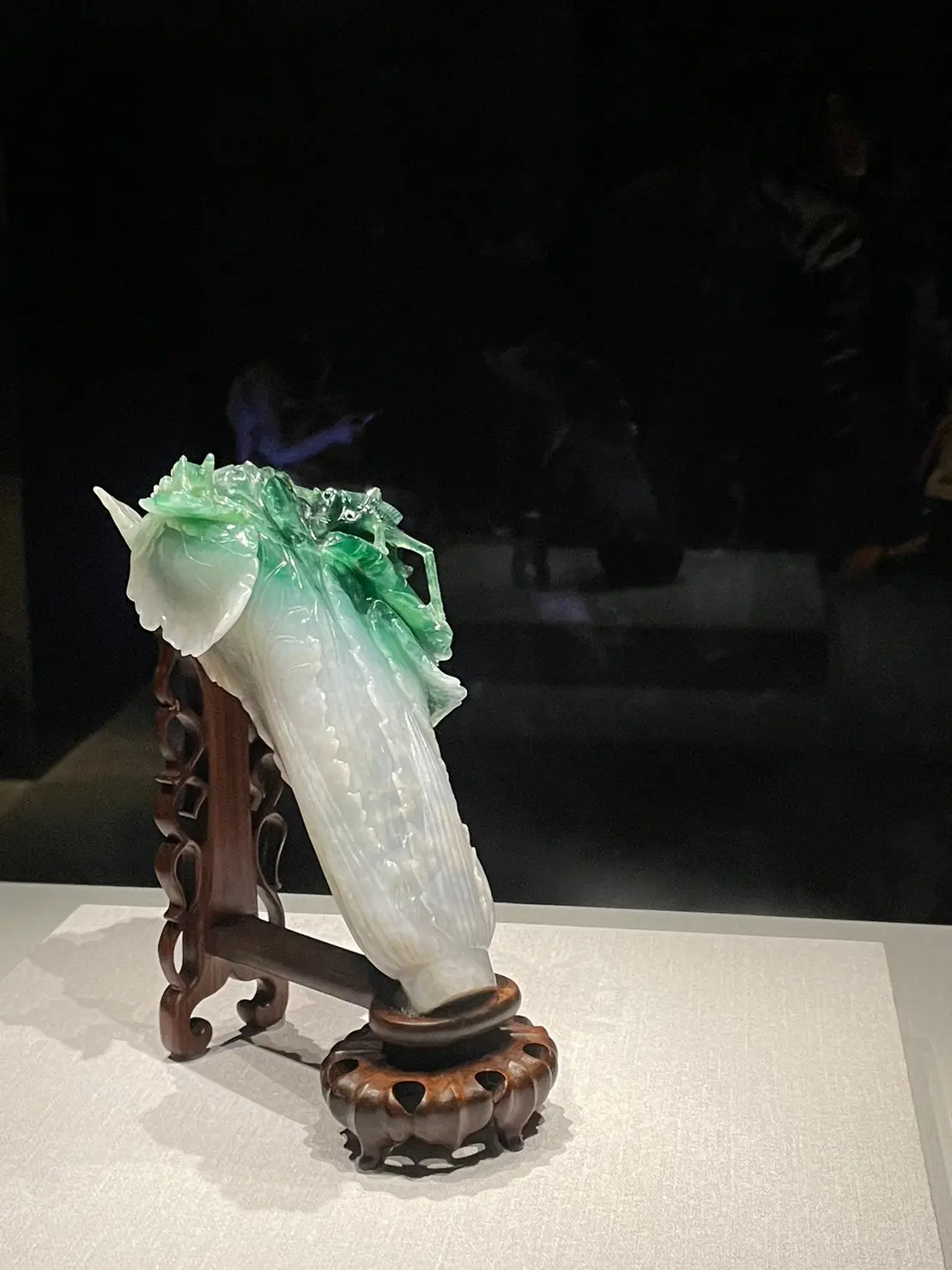 ▲故宮博物館著名的收藏品「翠玉白菜」目前在捷克展出（圖／資料照片）