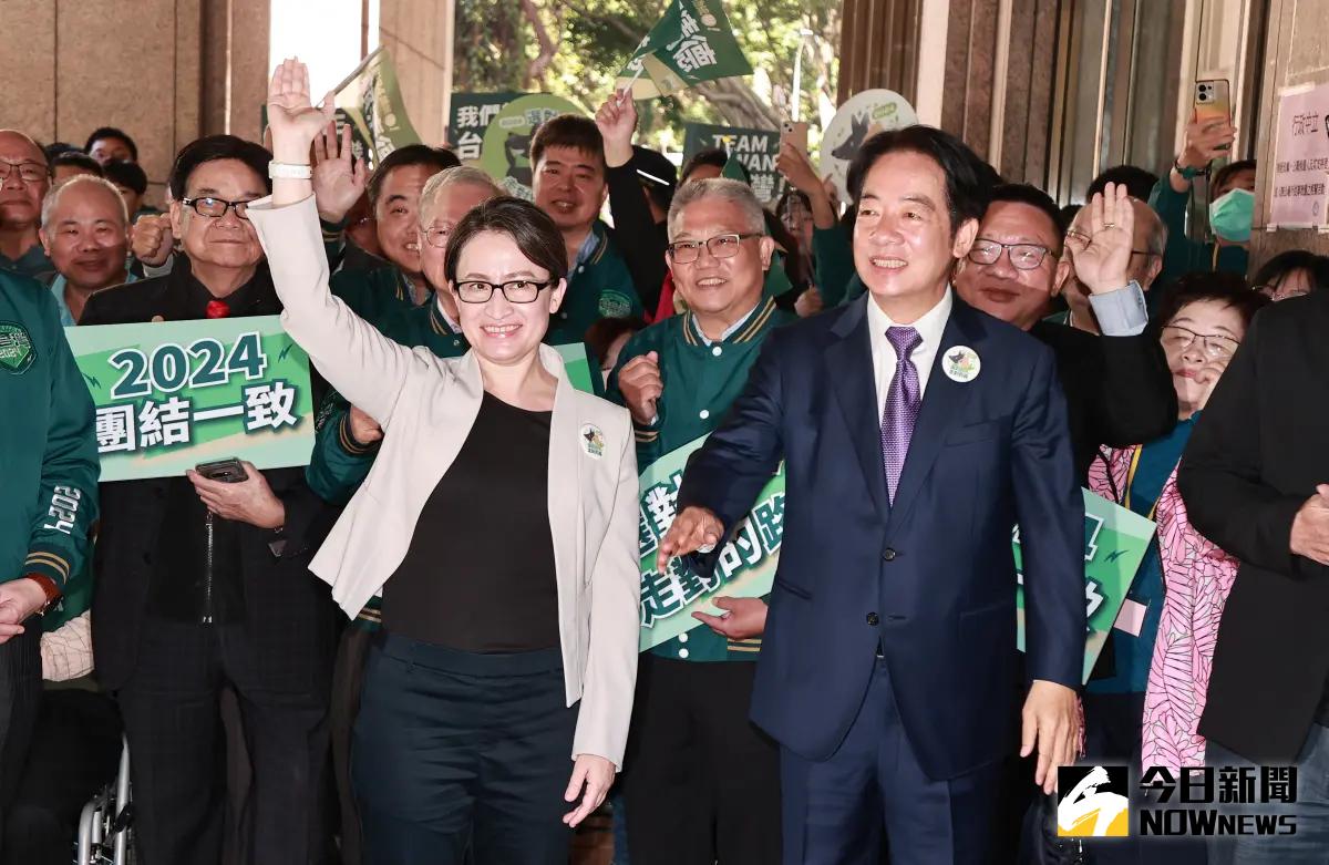 ▲總統大選於本周起開放登記參選，賴蕭配搶頭香率先登記，鄭文燦認為兩人是領導國家最好的組合。（圖／記者葉政勳攝 , 2023.11.21）