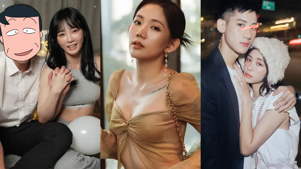 ▲《大學生了沒》女星舒子晨（左起）、陳艾琳、宇珊（右），都已結婚，婚姻現況曝光。（圖／臉書）