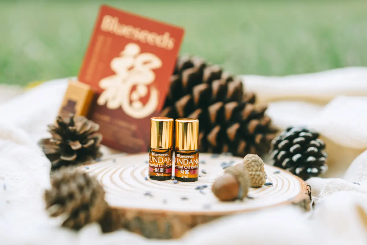 ▲Blueseeds芙彤園在龍年推出全新「騰龍財富滾珠精油」。（圖／品牌提供）