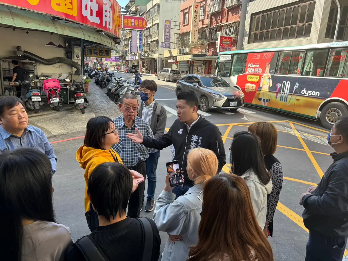 ▲民進黨新北市議員李宇翔痛批市府抵制不出席地方危險路口改善會勘，在有婦人發生車禍身亡後才配合國民黨議員辦理改善。（圖 ／新北市議員李宇翔提供）