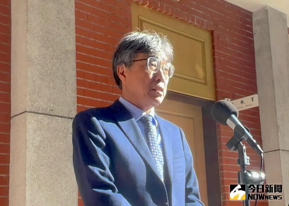 ▲農業部代理部長陳駿季表示，農業部會持續監測產業鏈的老雞汰換與雞蛋價格變動。（圖／記者林志怡攝，2023.11.22）