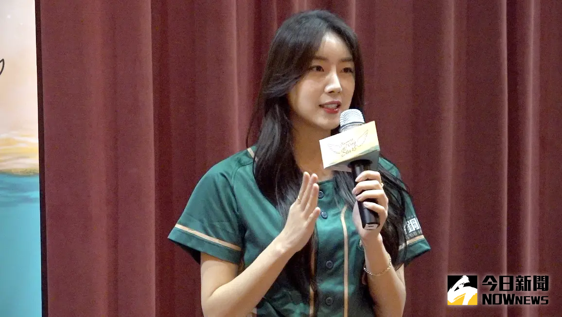 ▲台鋼女神安芝儇抽到第二順位，富邦保住狀元。（圖／吳政紘攝）