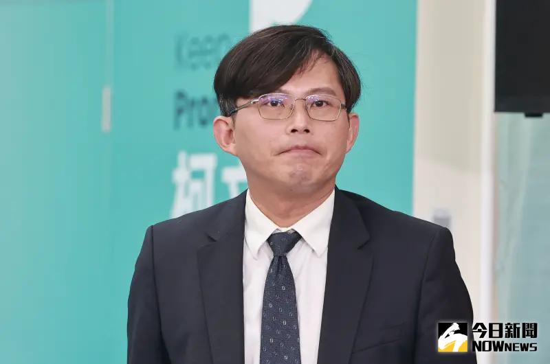 ▲時代力量前立委黃國昌選擇加入民眾黨,名列不分區立委第二順位。(圖/記者葉政勳攝 , 2023.11.22)