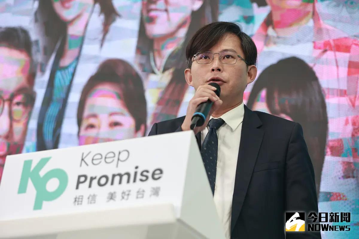 ▲前立委黃國昌加入民眾黨擔任不分區立委候選人。（圖／記者葉政勳攝 ）