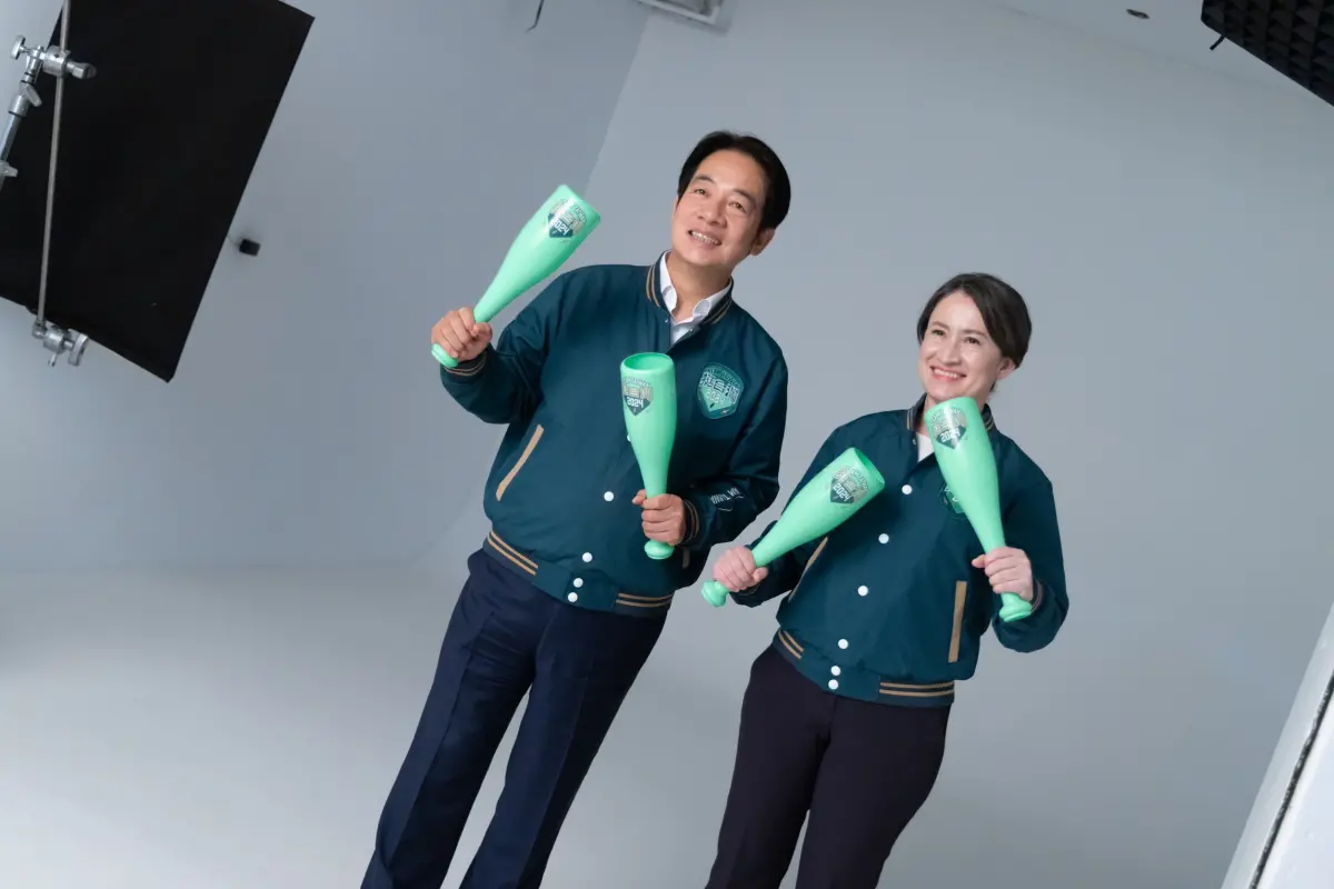 ▲賴清德與蕭美琴民調領先。（圖／賴清德競選總部提供）