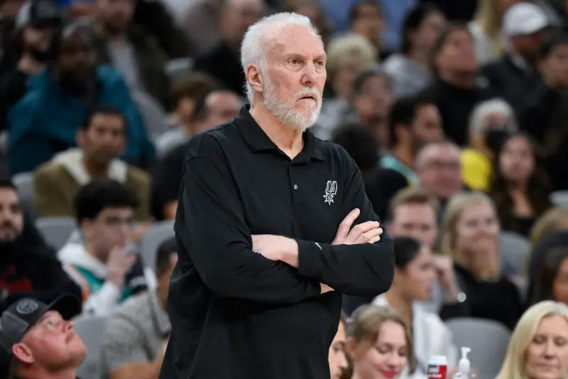 ▲ 聖安東尼奧馬刺隊總教練Gregg Popovich，他先前吃了一頓815.73美元（約24663元台幣）的飯，而在小費那欄可以看見驚人的5000美元。（圖／美聯社／達志影像）