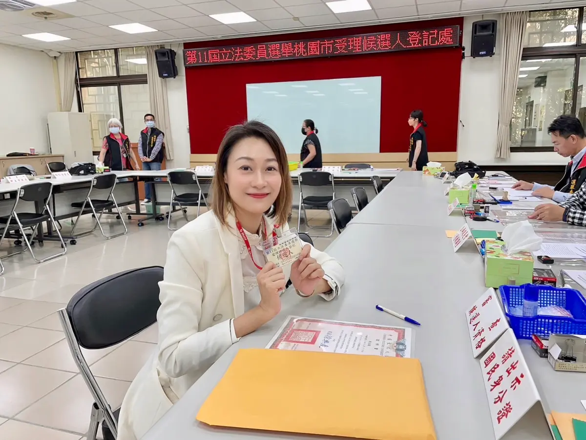 ▲以無黨籍身分參選桃園第一選區的馬治薇，因涉嫌接受來自大陸的選舉資金，日前遭到桃園地檢署起訴。（圖／馬治薇辦公室提供）