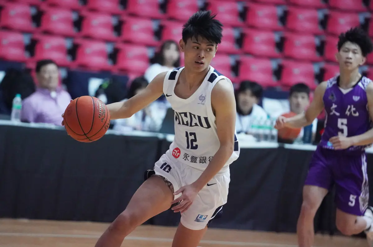 ▲政大林子皓17分成功扮演贏球功臣。（圖／大專體總提供）