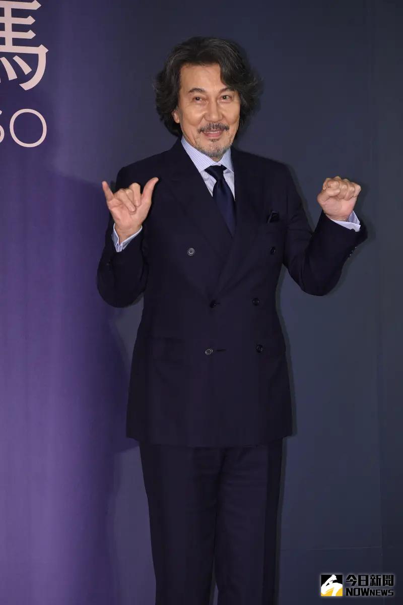 ▲役所廣司第一次來台，表示要藉此機會表達12年前的救命之恩。（圖／記者陳明安攝）