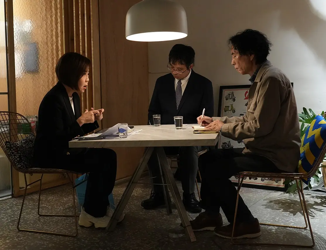 ▲中正萬華區立委候選人于美人在今（24）日接受日本學者小笠原欣幸訪談。（圖／取自于美人臉書）