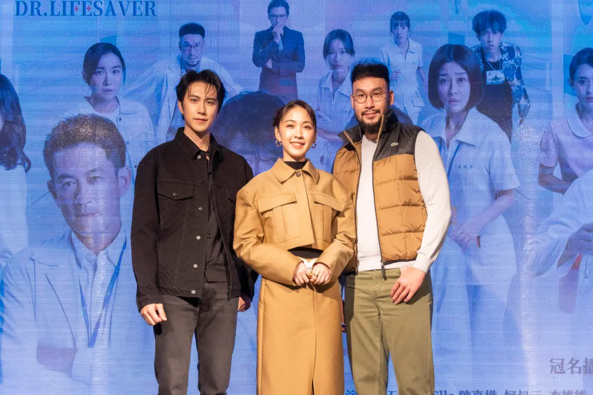 ▲潘君侖（左）拍《生命捕手》告白戲，大讚對手Ella很完美。（圖／東森提供）