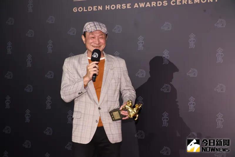 ▲陳慕義2度入圍金馬獎，相隔20年如願奪男配角。（圖／記者陳明中攝）