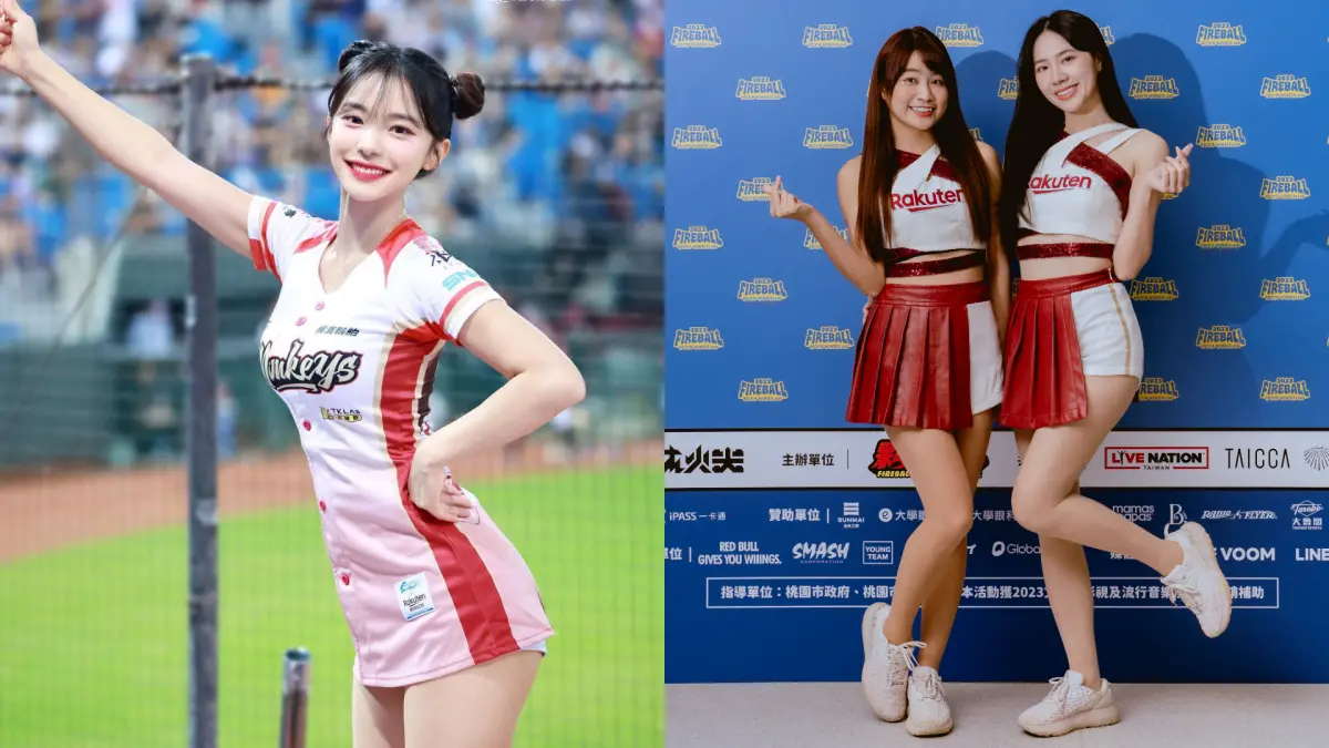 ▲陳伊（右圖左）承認李多慧（左圖）加入樂天後造成威脅：「不能輸韓國人。」（圖／李多慧IG、夥球擊提供）