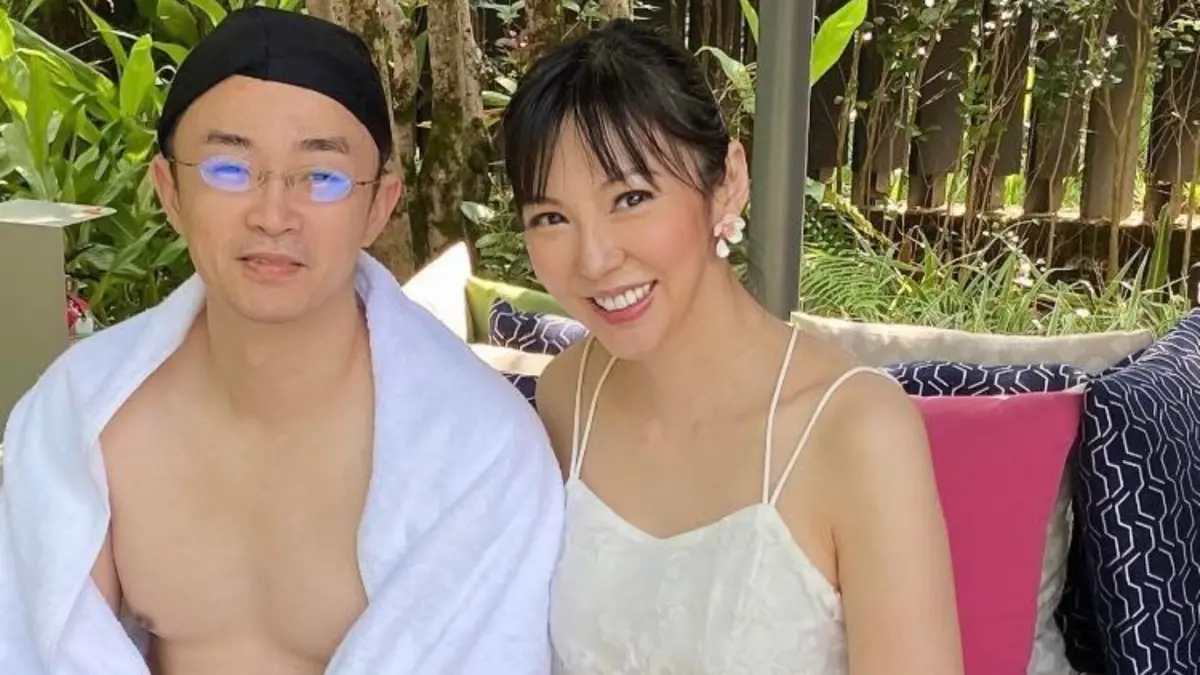 ▲許嘉容（右）和名醫之子李淵楷鬧離婚，如今傳出以3000萬元暫時求和。（圖／翻攝自許嘉容臉書）