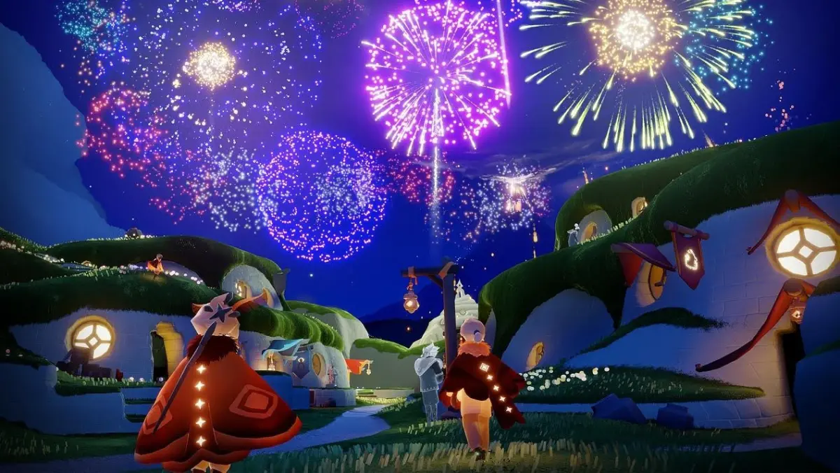 ▲美麗的煙火綻放天空，將心中憂鬱一掃而空。（圖／品牌提供）