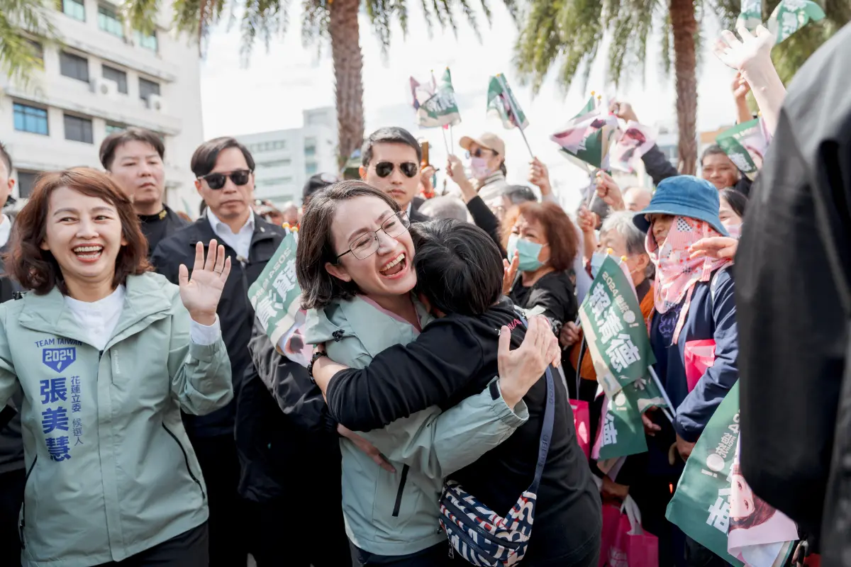 ▲蕭美琴於社群平台發文，表示會懷念與台灣並肩同在跨黨派朋友的溫暖情誼。（圖／賴清德競辦提供）