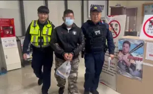 專偷機車「煞車卡鉗」 師傅「么壽!會害死人哦」 ▲太平分局逮捕專偷煞車卡鉗的陳姓男子(圖/記者鄧力軍翻攝)