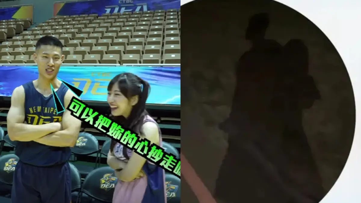 ▲蔡尚樺（左圖左）偷開「愛的帳號」祕戀林秉聖被抓包，而男方昔日撩妹的片段也被挖出，「可以抄走妳的心嗎？」（圖／翻攝T1 LEAGUE YouTube、Dcard）