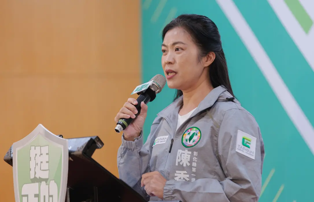 ▲ 陳秀寳推「三語教育」。（圖／正國會提供）