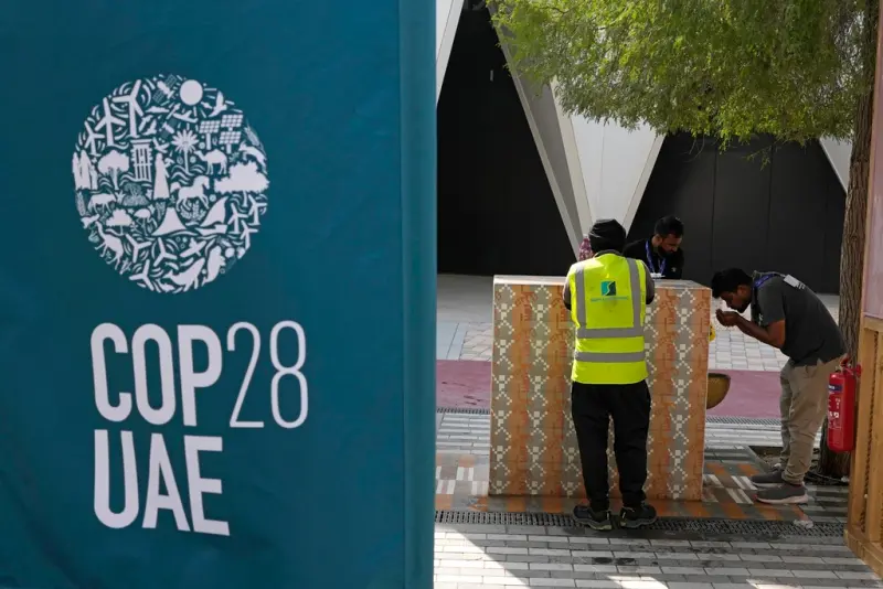 ▲聯合國氣候變化綱要公約締約方第28次會議（COP28），近日在杜拜舉行。（圖／美聯社／達志影像）
