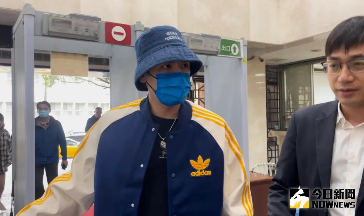 ▲藝人陳零九上午被北檢傳喚（圖／記者潘千詩攝，2023.11.30）