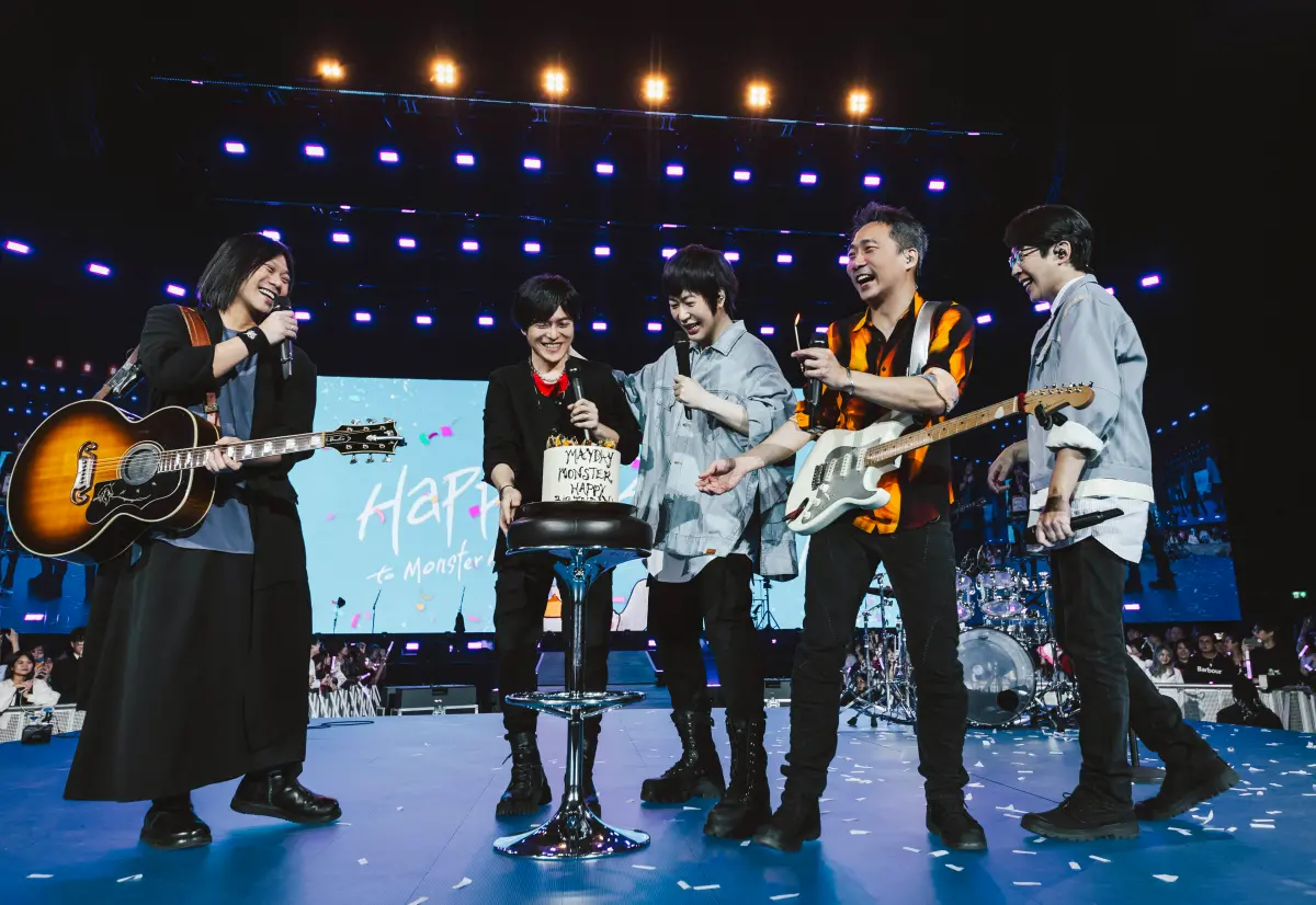 ▲五月天「好好好想見到你」系列演唱會第77場，最後一場在法國巴黎，將於台灣時間12月8日凌晨3點五月天Instagram 全程直播。（圖／相信音樂提供）