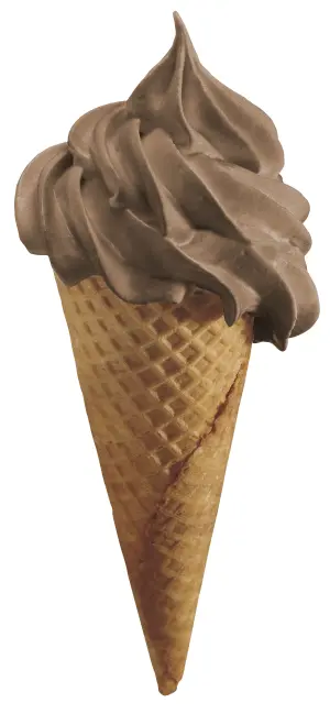 ▲厚巧克力霜淇淋，銅板價20元。（圖／IKEA提供）
