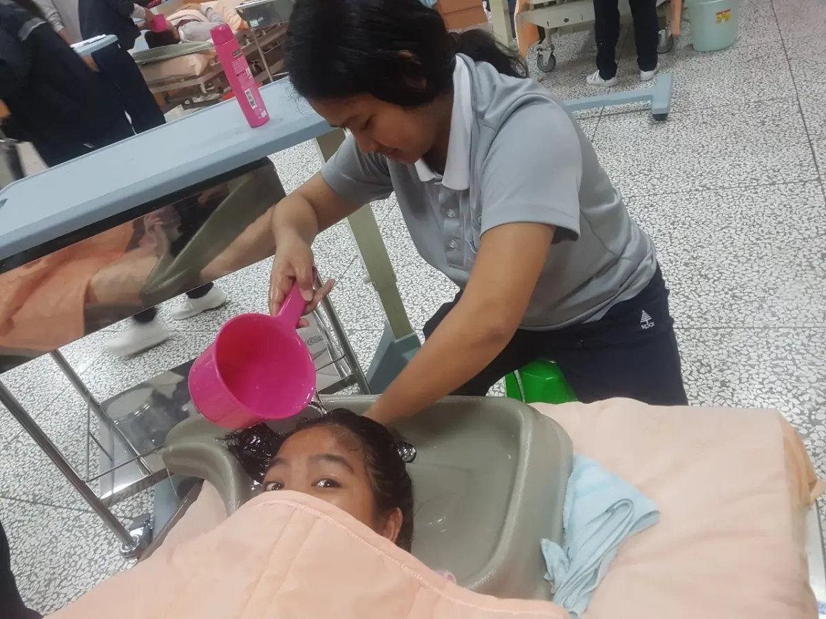 ▲慈濟科技大學開辦長期照護科菲律賓專班課程，為台灣長照產業注入活水。（圖／慈濟科技大學提供）