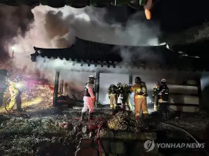 韓國佛寺遭祝融！曹溪宗高僧自焚圓寂「燃身供養」：為傳法度生
