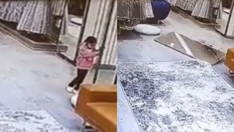 印度3歲女童遭服飾店玻璃鏡砸死！父母、店家慘被撻伐