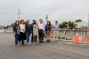 中埔鄉嘉139線銜接台18線拓寬工程即將於本月7日開放通行紓流
