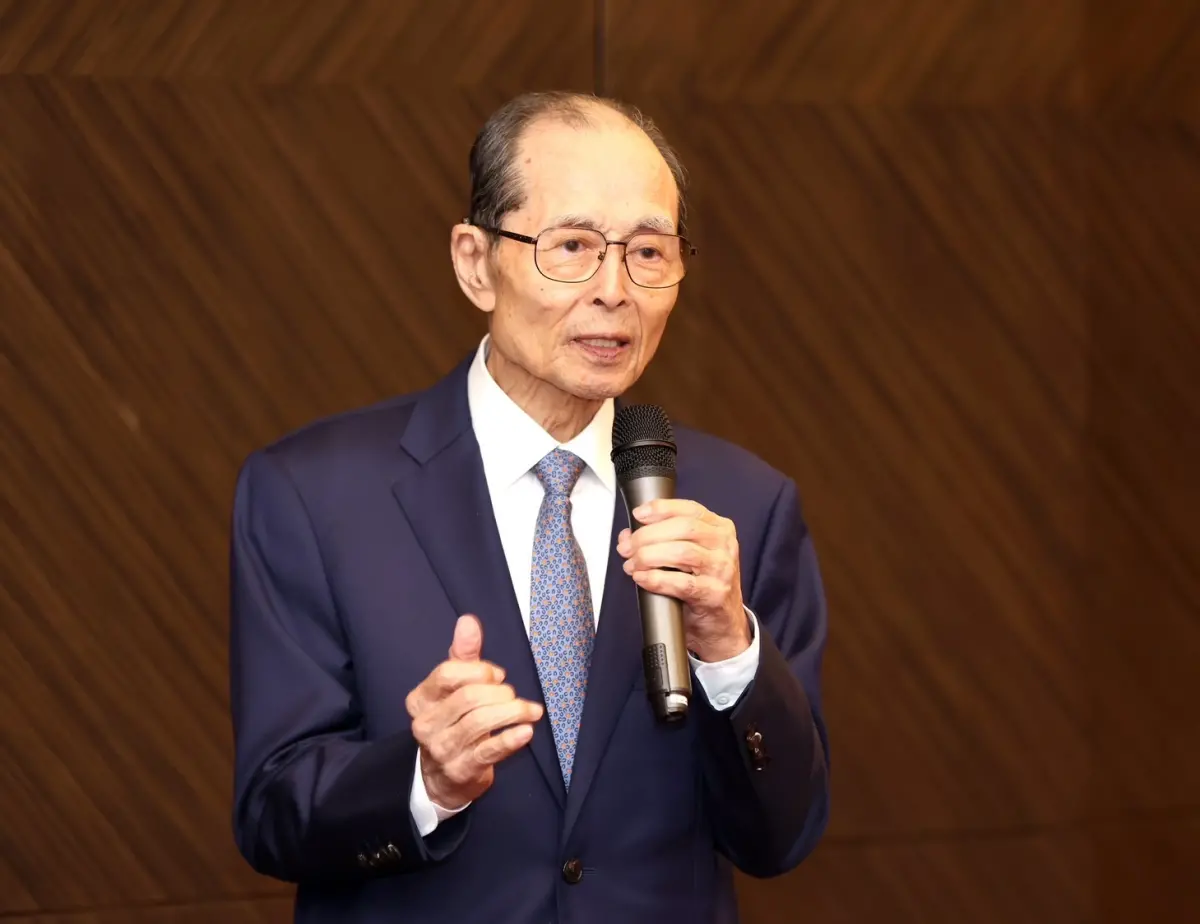 ▲王貞治來台開球，辜仲諒設宴款待「巨蛋可以帶動台灣奪冠」。（圖／棒協提供）