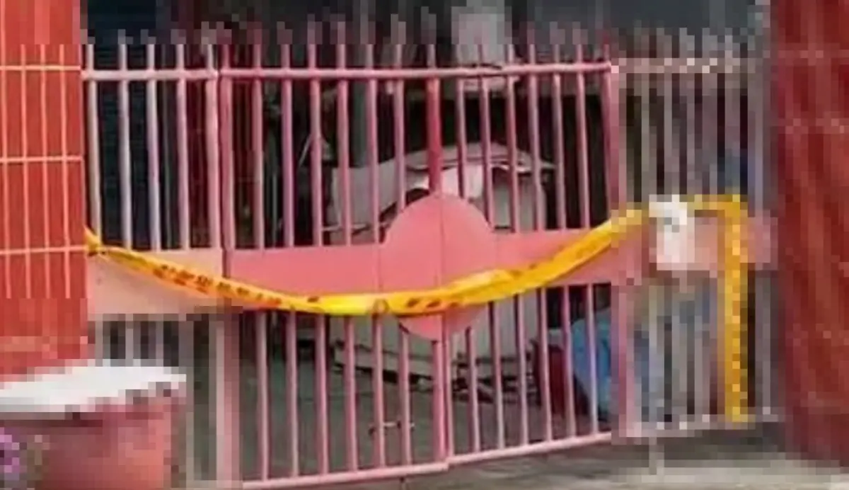 ▲1日凌晨，雲林虎尾鎮大屯仔村，發生一起詭異命案，當地的陳姓一家人，懷疑家中的29歲大兒子「卡到陰」，竟於家中替陳男進行「驅魔儀式」，未料竟導致陳男疑似窒息死亡。（圖／民眾提供）