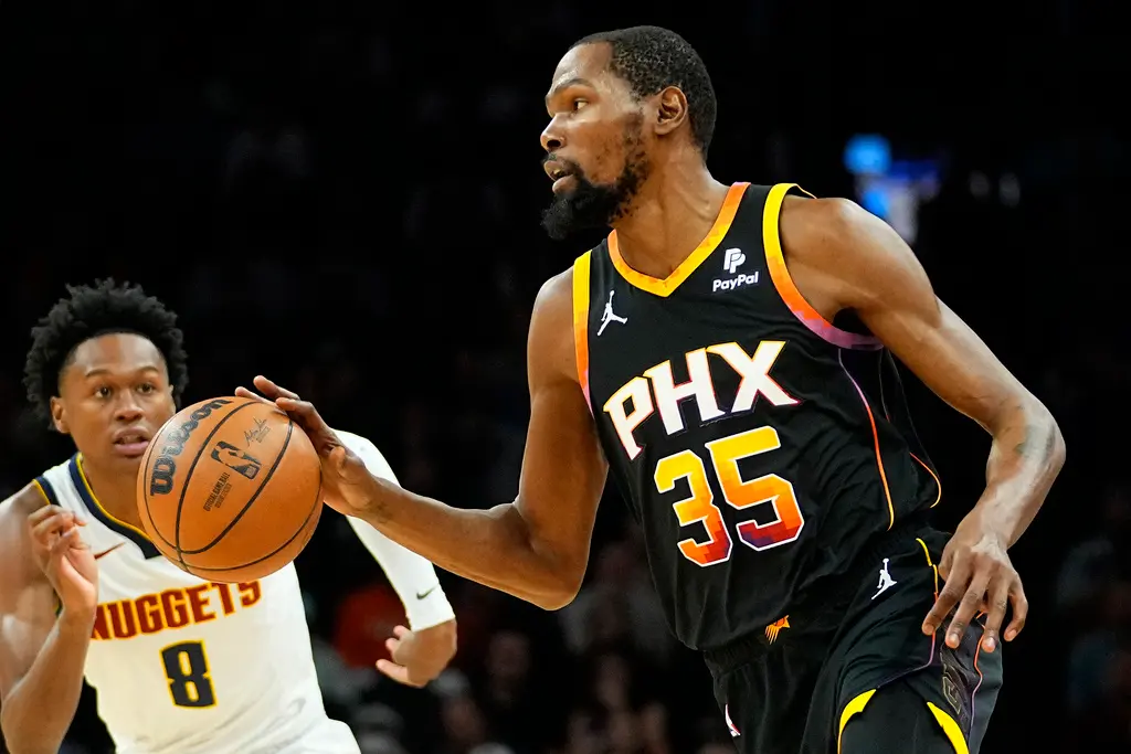 ▲球評李亦伸認為Kevin Durant並不是超級巨星。（圖／美聯社／達志影像）