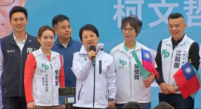 ▲台中市長盧秀燕親曝接下蔡壁如競選總部主委的三大理由。(圖/翻攝蔡壁如臉書,2023.12.03)