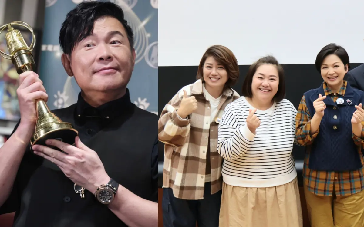 ▲吳宗憲酸《一字千金》曾國城（圖左）奪金鐘，掀起益智、實境節目分家之爭，《老少女奇遇記》製作人崔長華分享觀點。（圖／資料照、桂田文化藝術基金會提供）